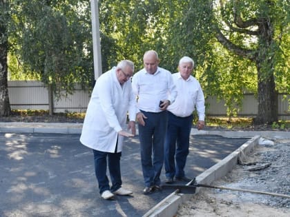 Строительные работы в Батыревской центральной больнице