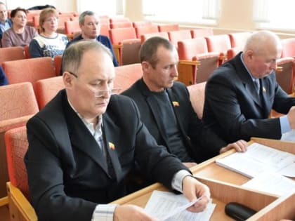 Народные избранники рассмотрели ряд важных вопросов