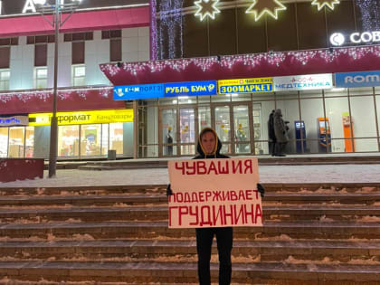 Пикеты в защиту Павла Грудинина прошли в Чебоксарах