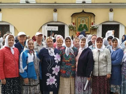 Получатели социальных услуг Чебоксарского округа совершили паломнический тур в Москву