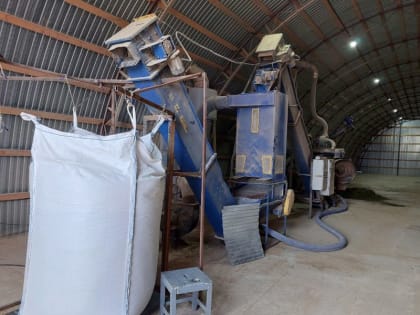 В д. Карцев-Починок Козловского муниципального округа возобновлено производство витаминно-травяной муки