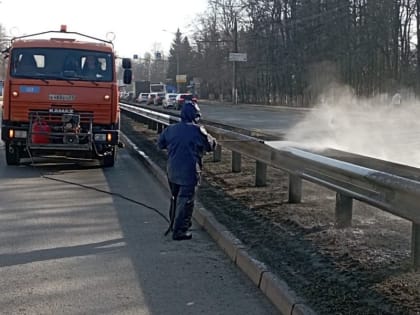 Весенние преобразования в Чебоксарах: «Дорэкс» на страже чистоты