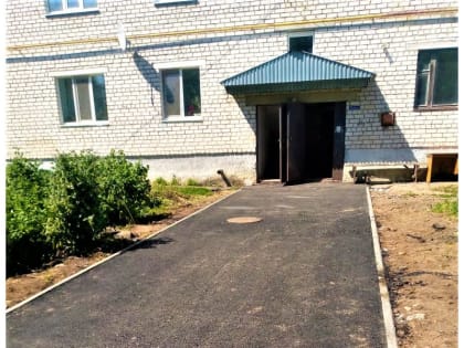 В д. Мунсют выполнен ремонт проездов и дворовых территорий