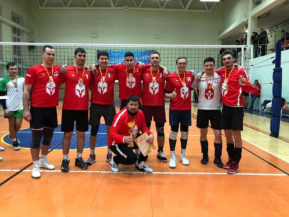 Завершился Кубок Чувашской Республики по волейболу среди мужских команд