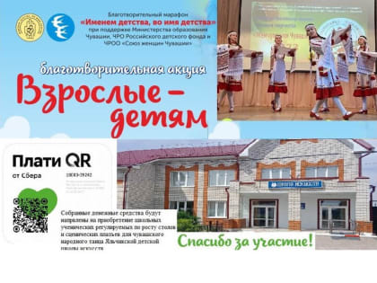 1 июня в рамках программы Года счастливого детства дан старт благотворительной акции «Взрослые – детям»