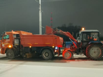 Ремонт дорог в городе продолжается