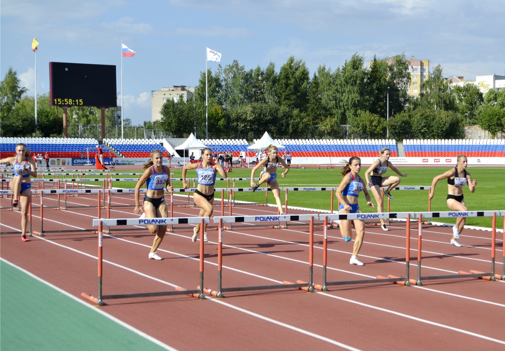 Чемпионат России в Чебоксарах по легкой атлетике 2022 стадион