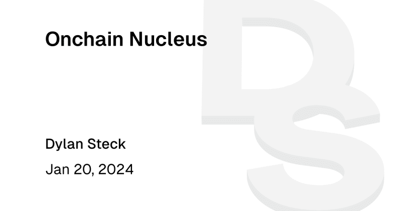 Onchain Nucleus banner