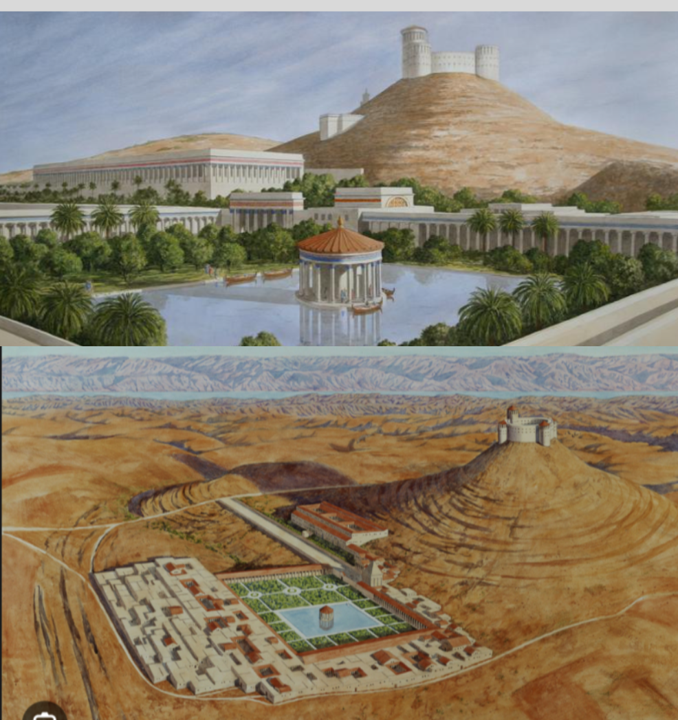 Herodium, the cone-shaped palace-fortress hill Herod built south of Jerusalem.
