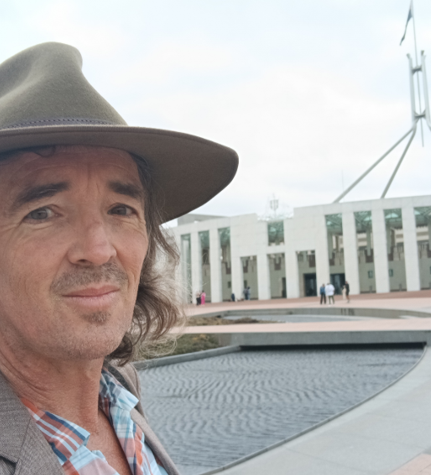 Brett Murrell at Parliament House