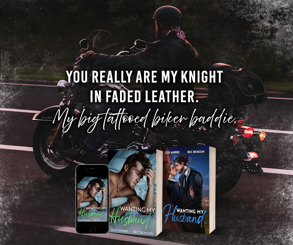 Wanting My Husband by Lexi Amber and Bec Benson - promo graphic