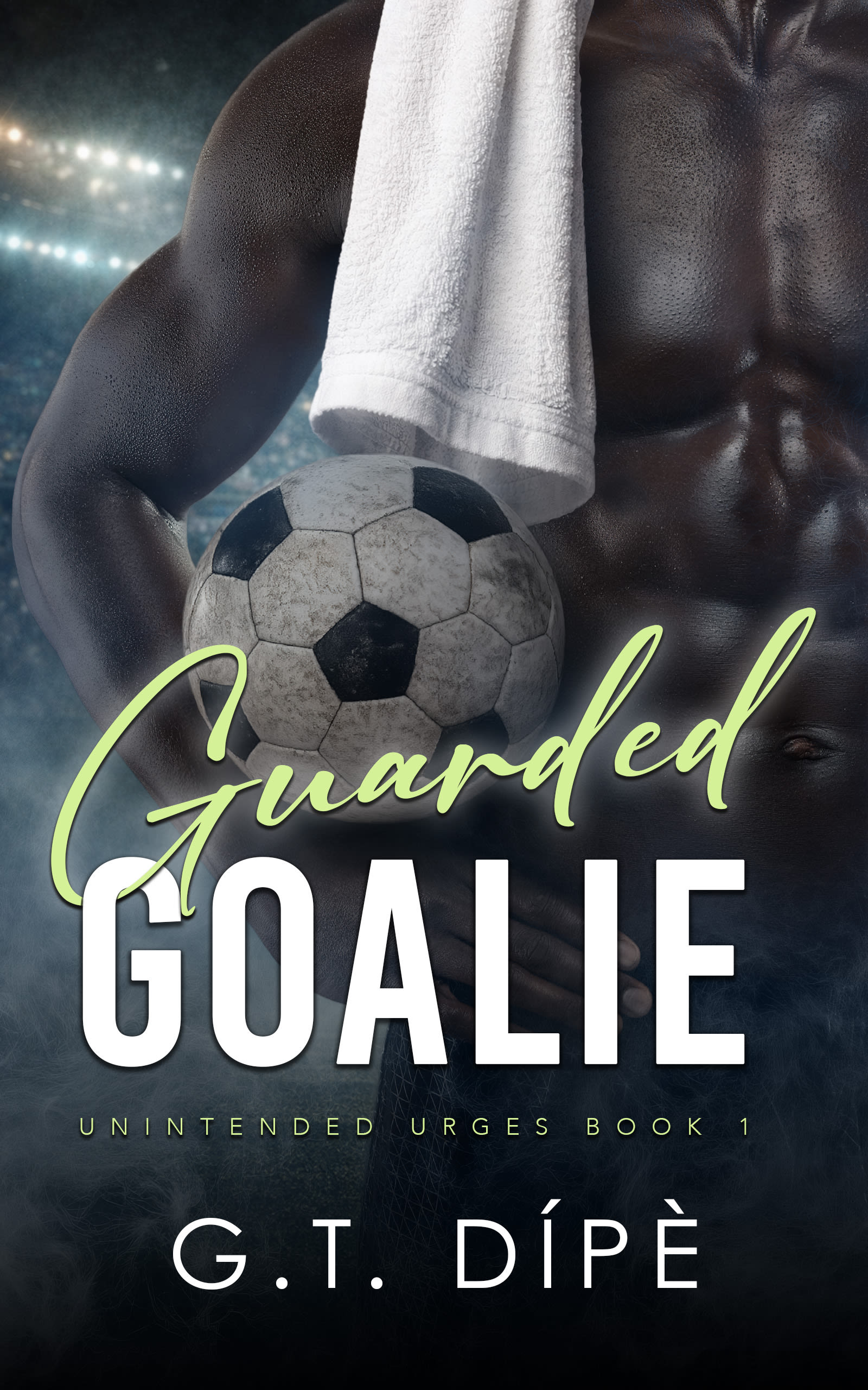 Guarded Goalie by G.T. Dípè - MM Sports Romance book cover