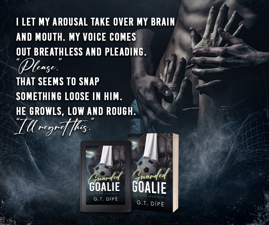 Guarded Goalie by G.T. Dípè - promo graphic