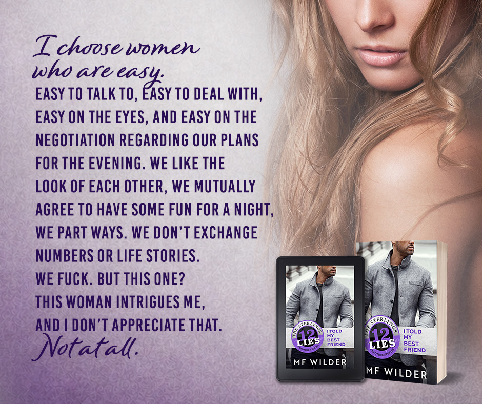 12 Lies I Told My Best Friend promo graphic