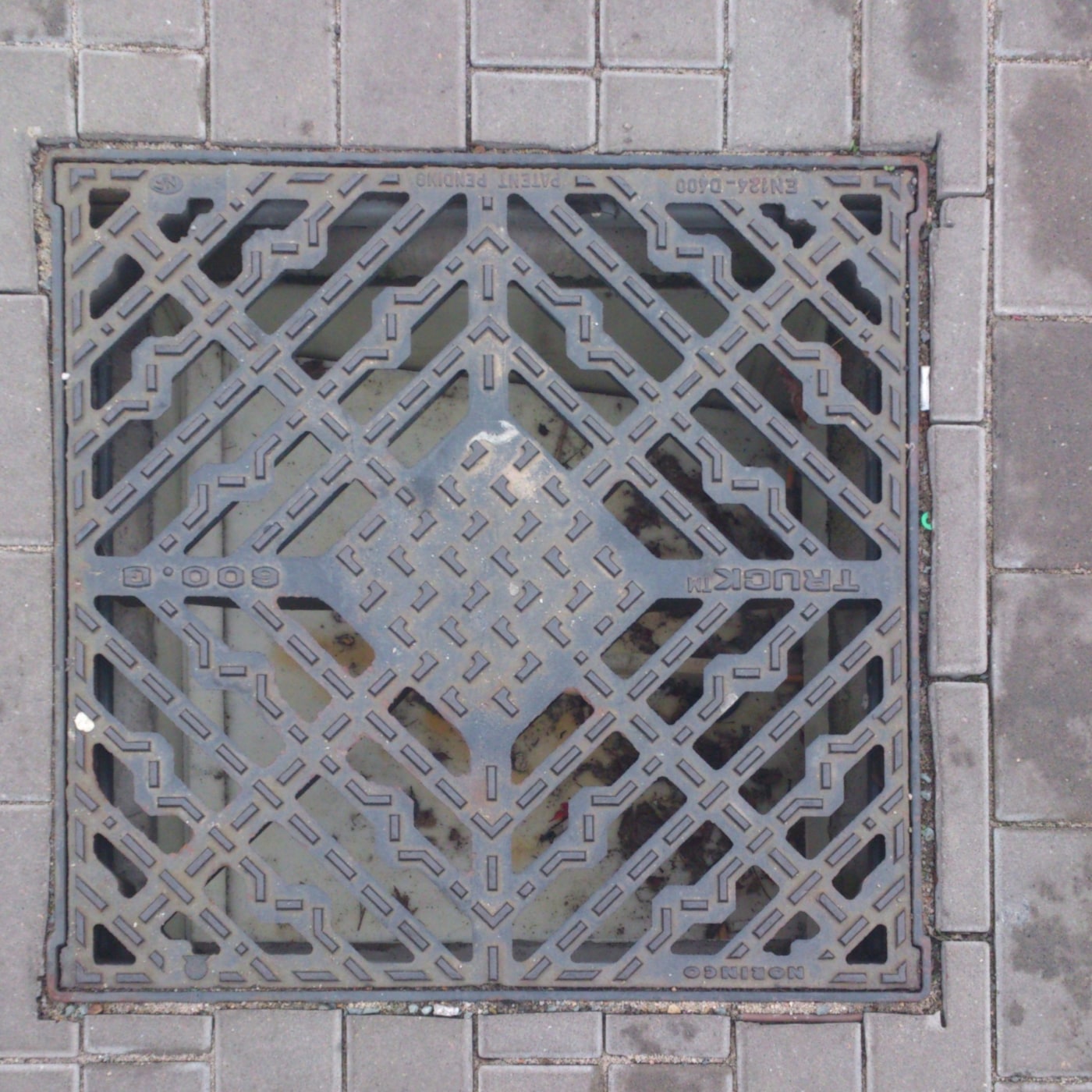 Na povrchu tohoto exempláře se rozprostírá složitý geometrický vzor tvořený diagonálními a pravoúhlými segmenty, což naz in Hradec Králové, Czechia — CoverSpot