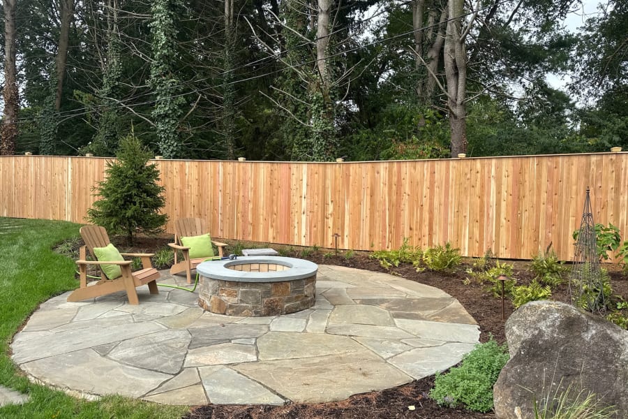 Landscaping service by Blue Rock Tree Care