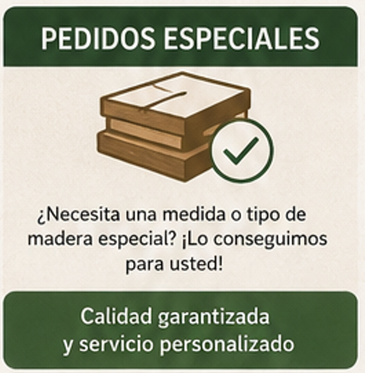 Pedidos de acuerdo con el cliente