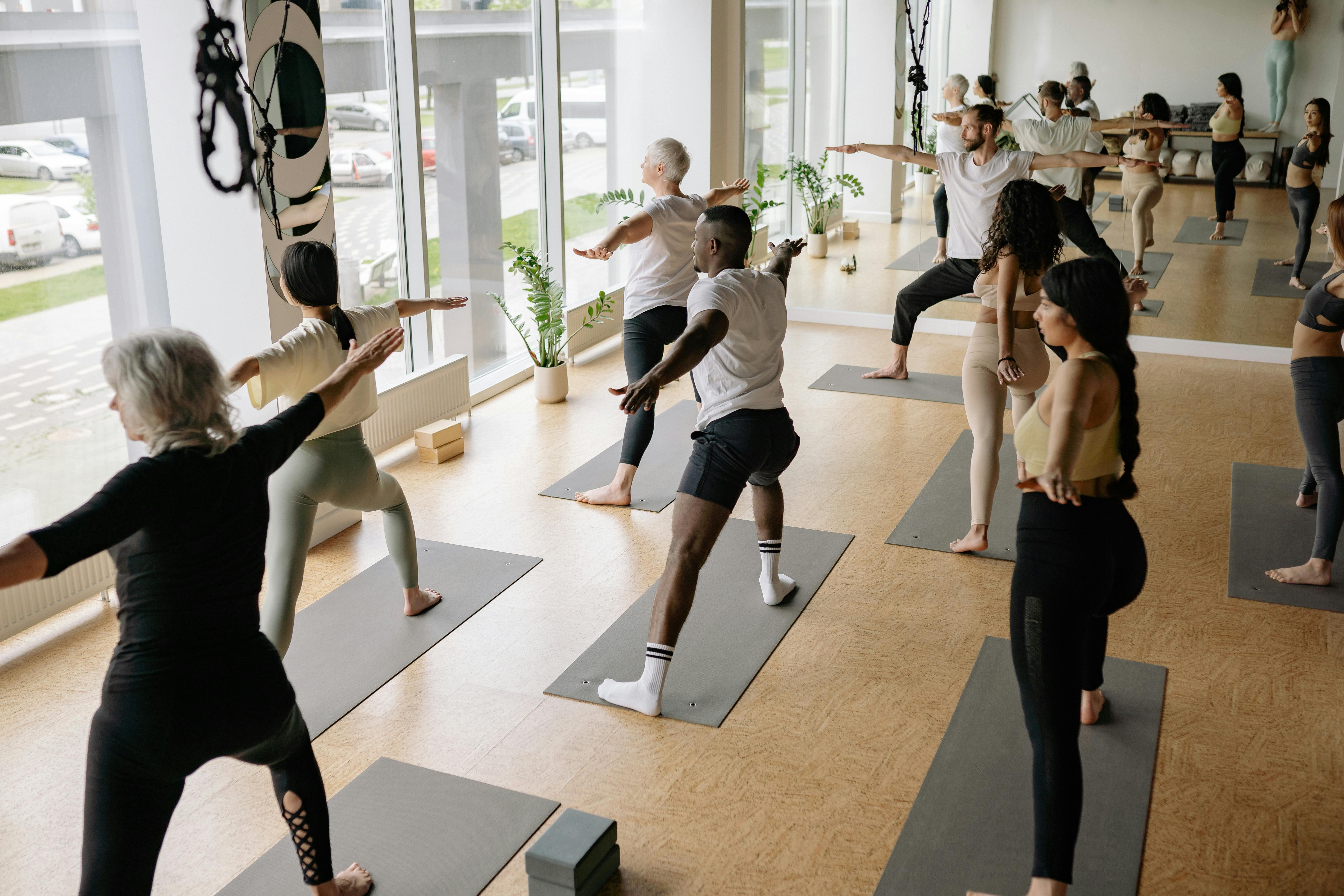 Beginner Yoga class at Gilbert Flex Studio