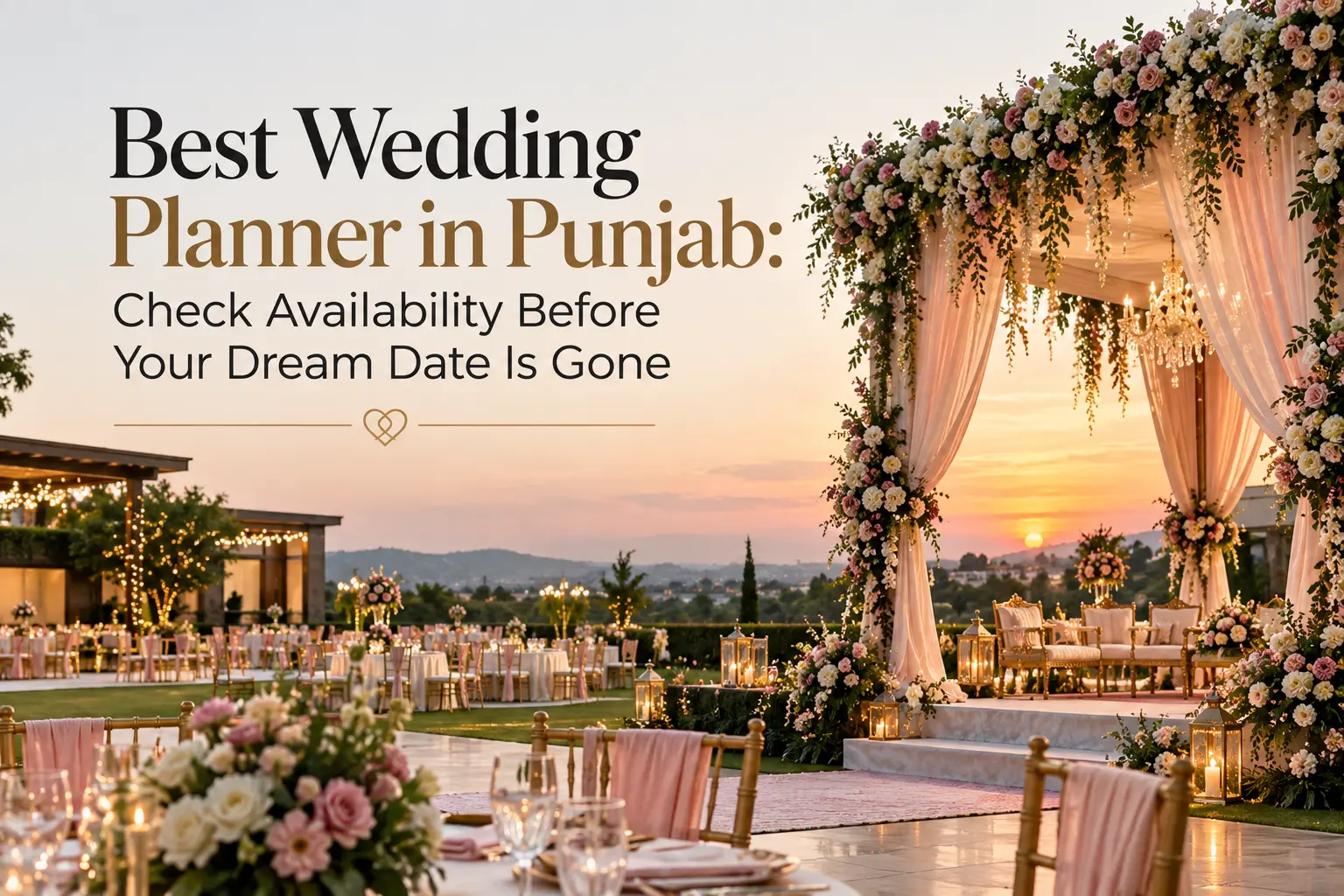Best Wedding Planner in Punjab: Check Availability Before Your Dream Date Is Gone