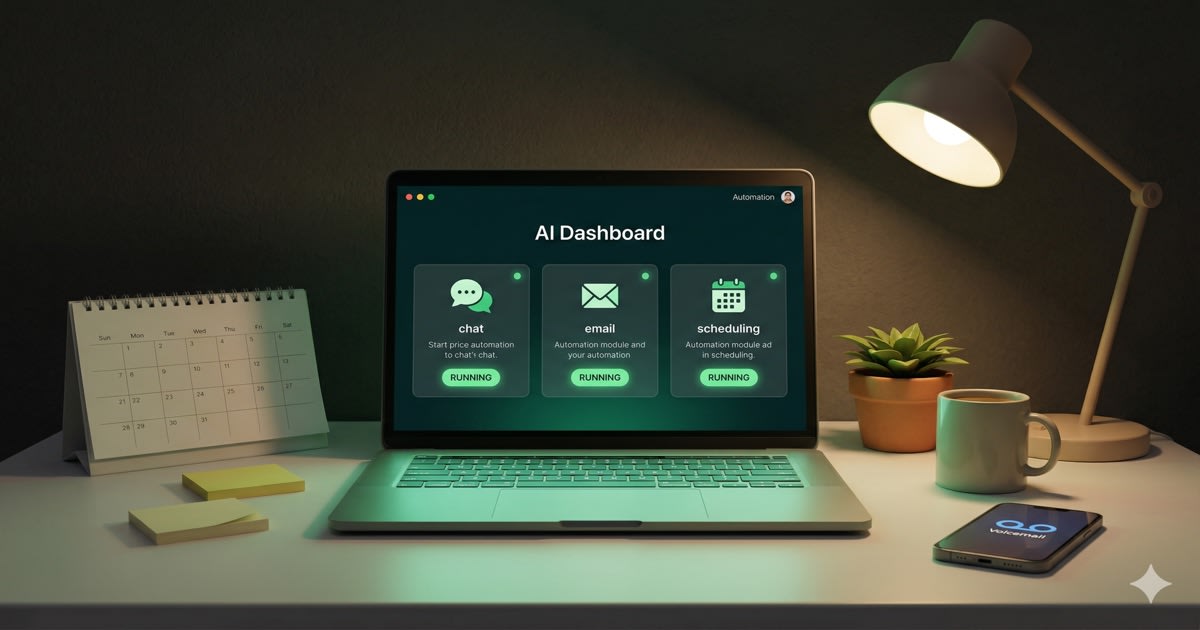 Small business getting started with AI automation