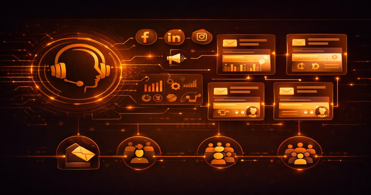 AI Marketing Automation - AI automation service by HumansAI