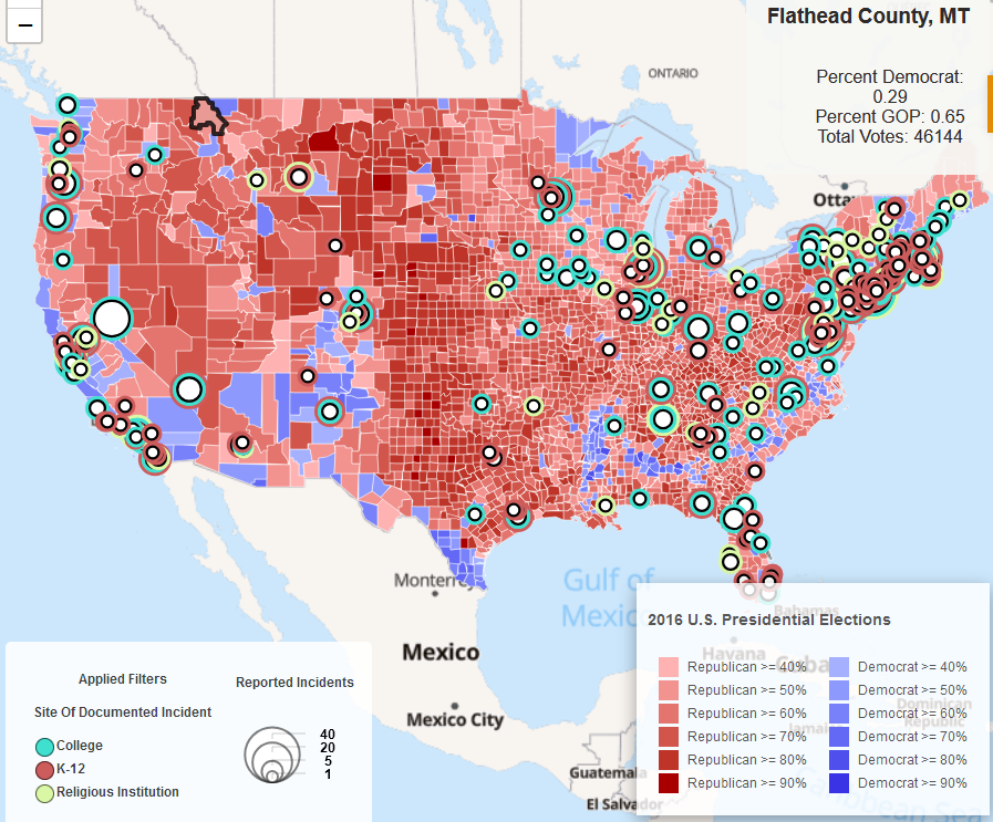 Swastica Counter Map