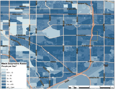 Characterizing Spatial Accessibility of COVID-19 Testing and Vaccination Sites using Dasymetric Mapping and GIS