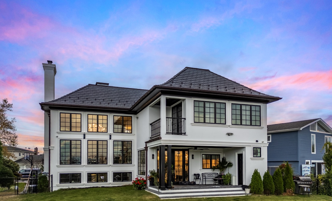 Twilight rear exterior