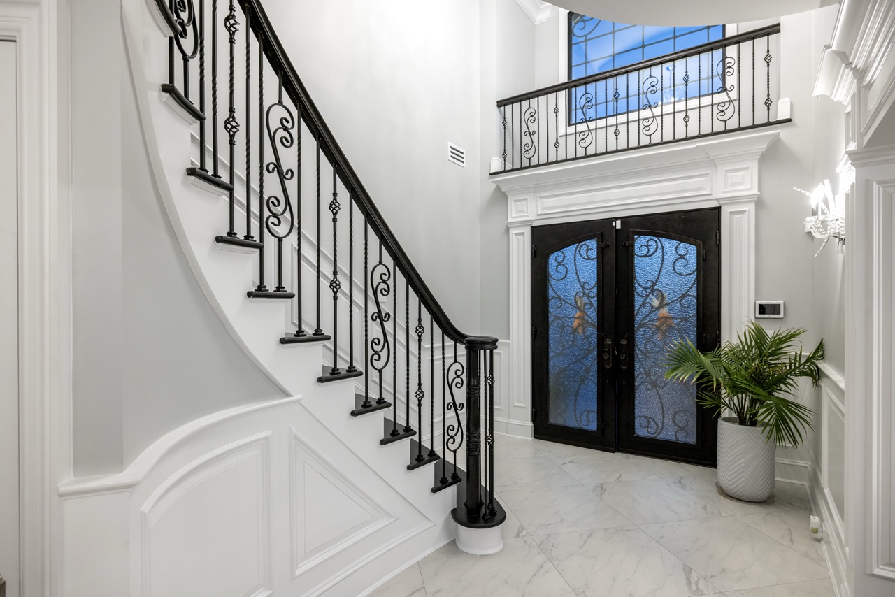Grand staircase foyer