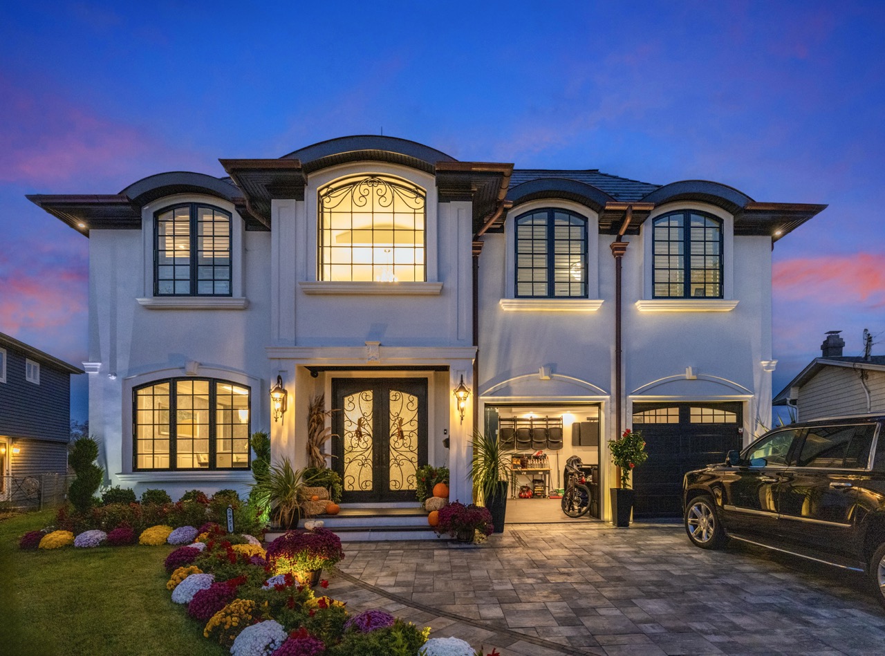 Luxury twilight exterior