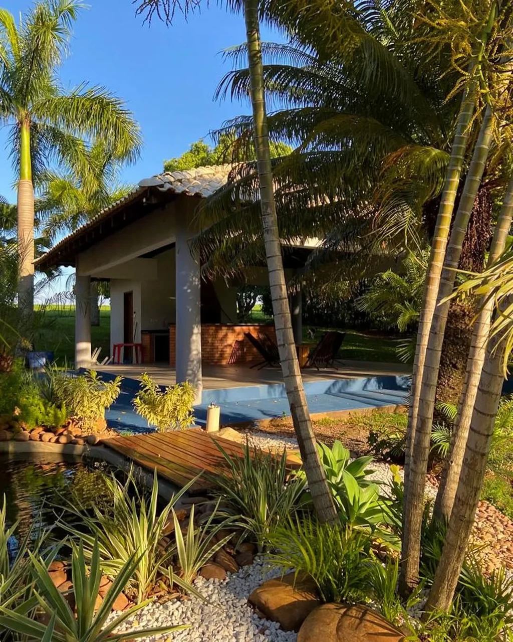 Recanto do Ganso III em Umuarama, PR - Capacidade para 200 pessoas - Com piscina, churrasqueira_coberta, area_verde
