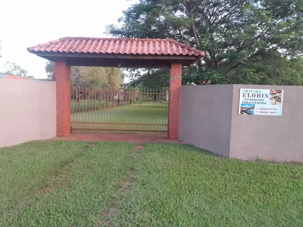 Chácara Espaço Elohim em Londrina, PR - Capacidade para 45 pessoas - Com wifi, piscina, mesas_cadeiras - Imagem 6