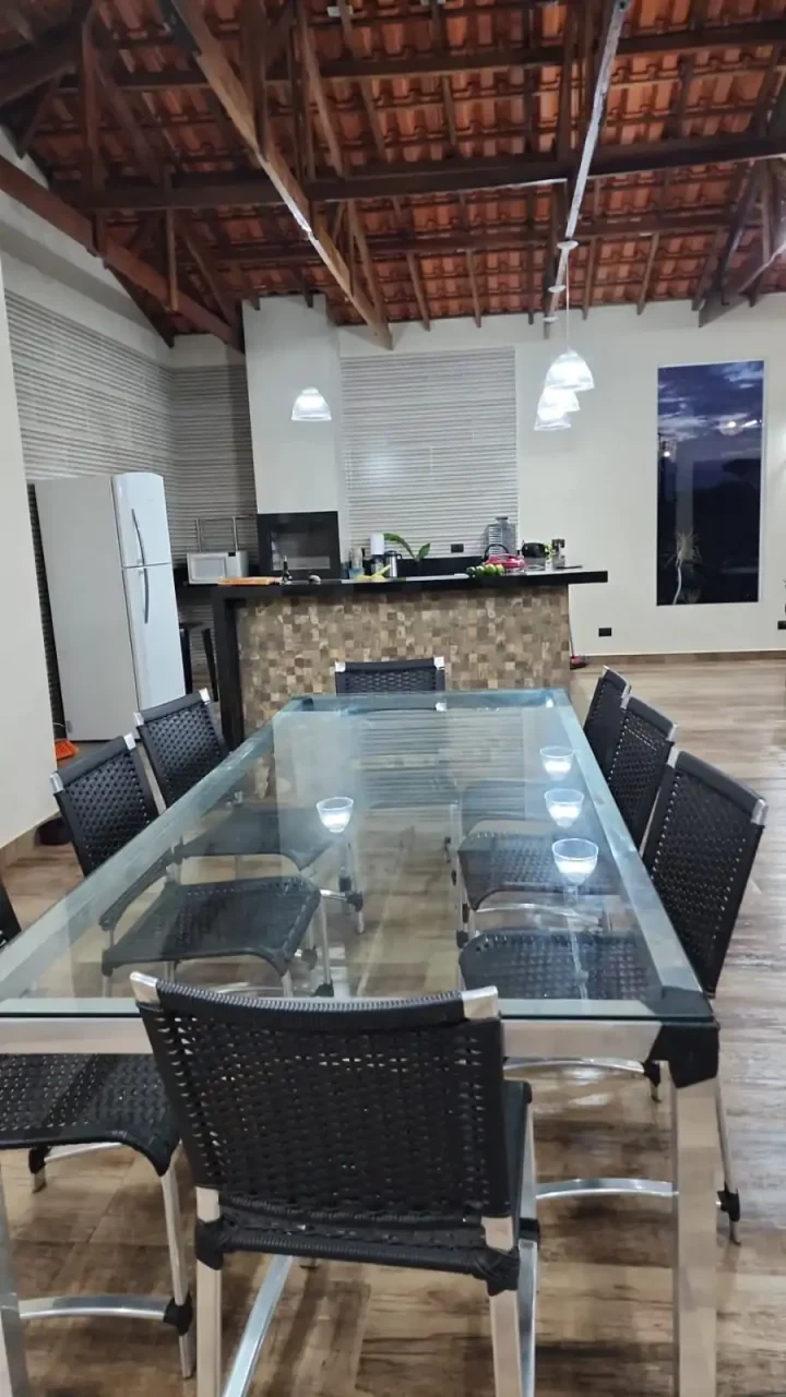 Recanto Mahallo em Londrina, PR - Capacidade para 100 pessoas - Com piscina, churrasqueira_coberta, quartos - Imagem 5