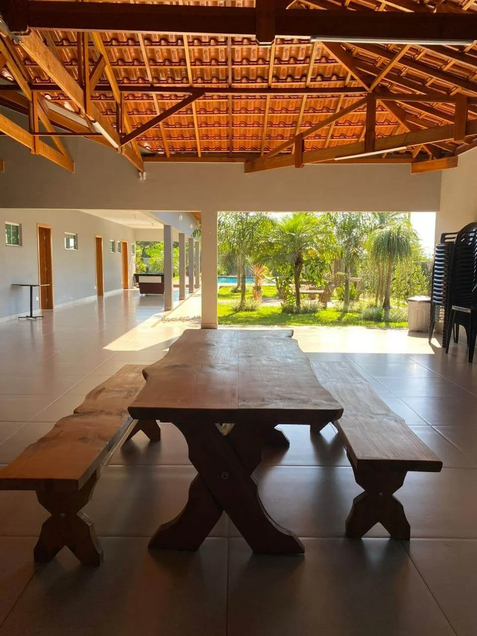 Recanto da Fé em Londrina, PR - Capacidade para 150 pessoas - Com acessibilidade, area_verde, quartos - Imagem 6