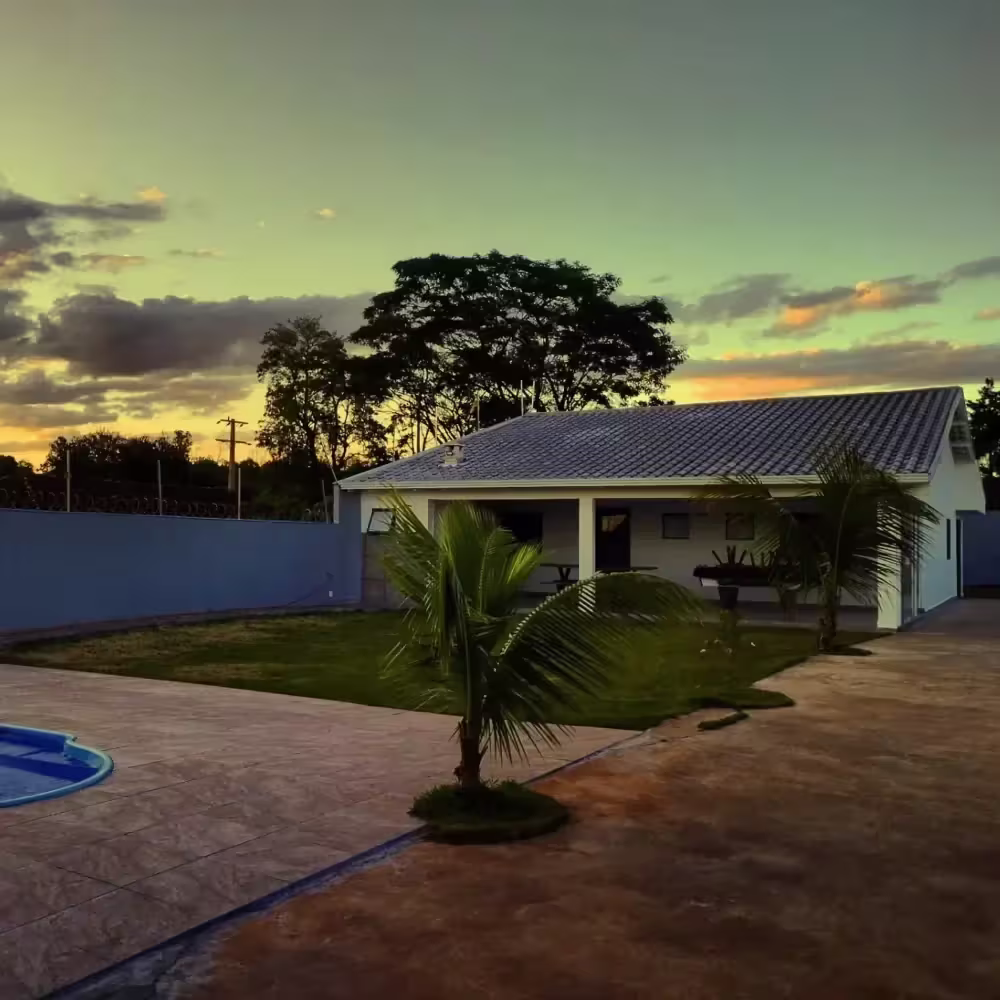 Recanto Leblon em Ibiporã, PR - Capacidade para 40 pessoas - Com estacionamento, piscina_aquecida, sinuca