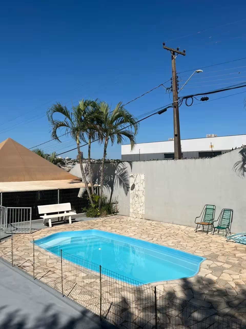 Espaço Festa Copacabana em Londrina, PR - Capacidade para 80 pessoas - Com piscina, salao_festa