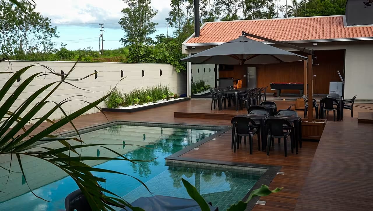 Chácara Lior House - Londrina, PR - Capacidade para 60 pessoas