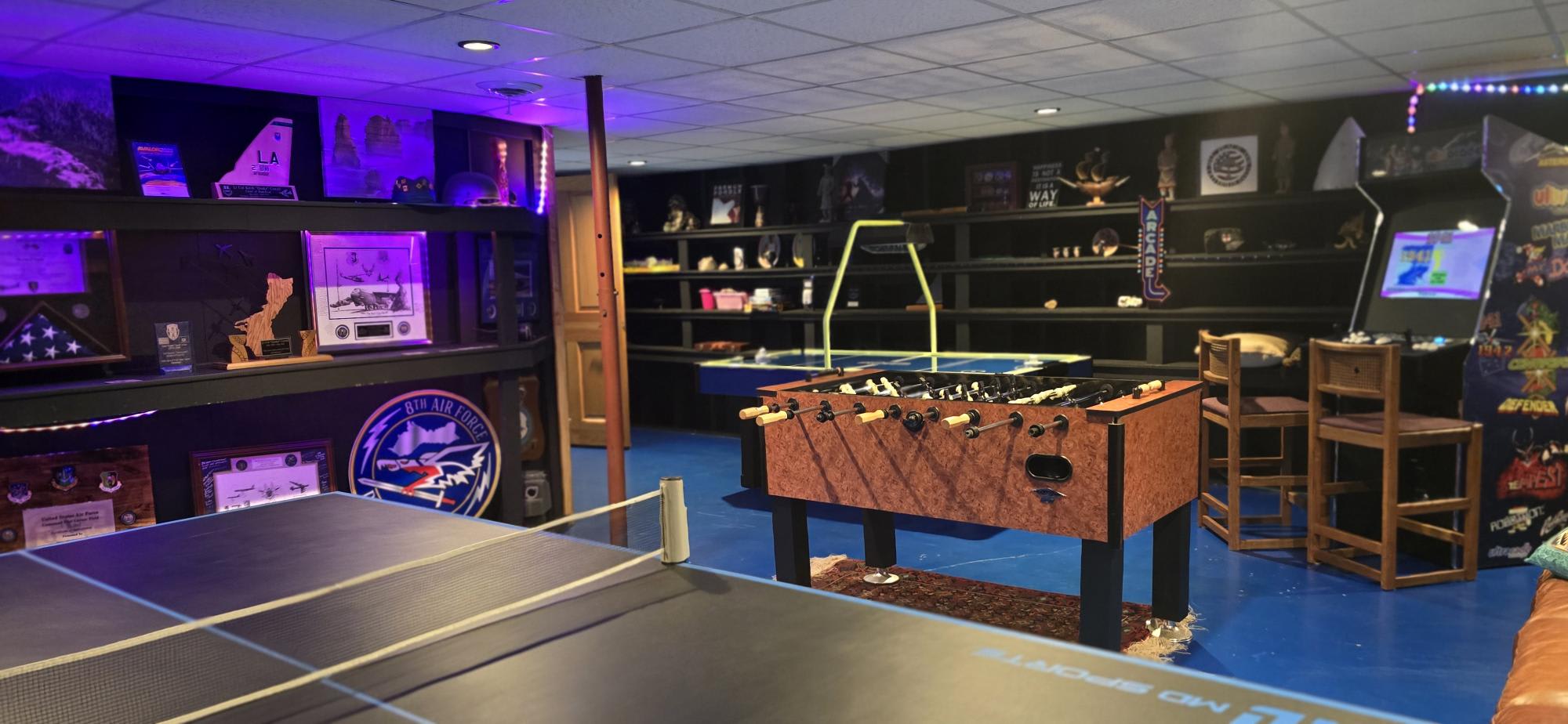 Game Room entertainment area