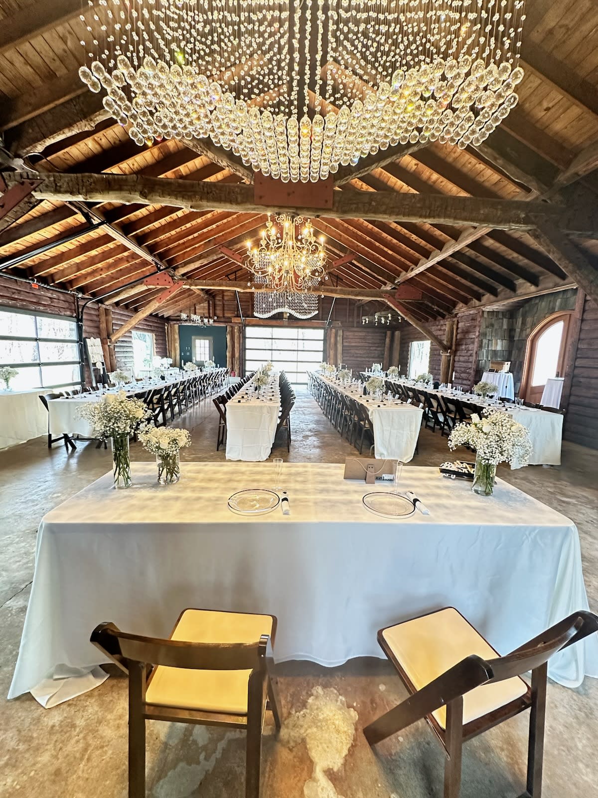 Event venue spaces at East of Yellowstone Lodge