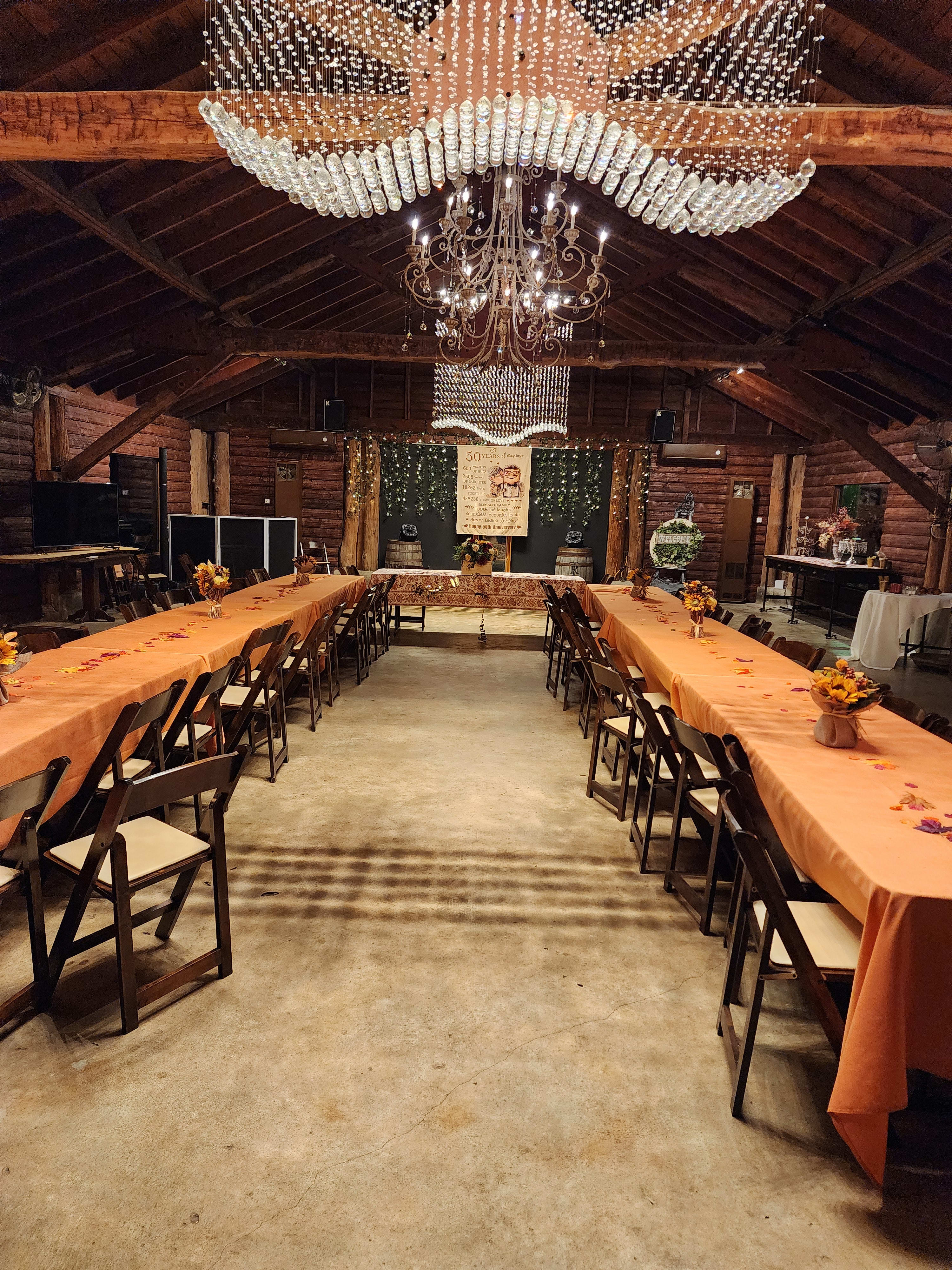 Wedding setup