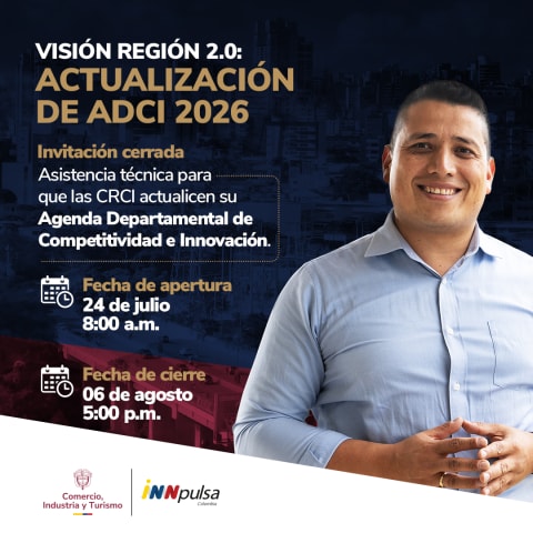 Actualización de las Agendas Departamentales de Competitividad e Innovación (ADCI)