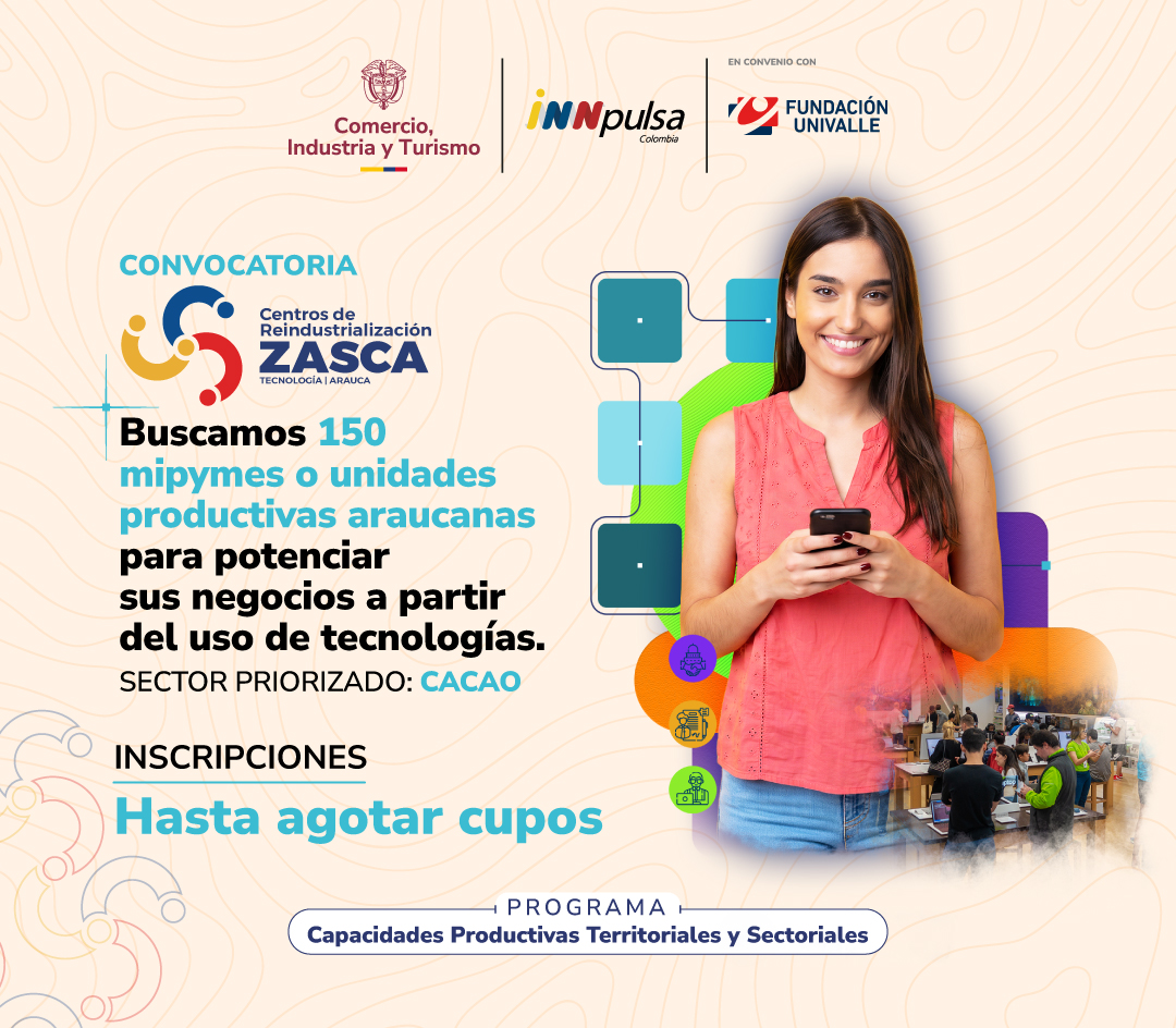 ZASCA TECNOLOGÍAS ARAUCA 2026 | ¡INSCRÍBETE! 150 CUPOS DISPONIBLES