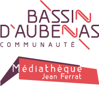Logo de Médiathèque Jean Ferrat: Aubenas-Vals