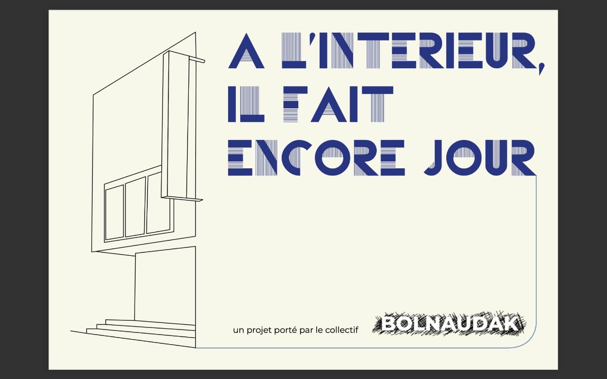 À l'intérieur, il fait encore jour