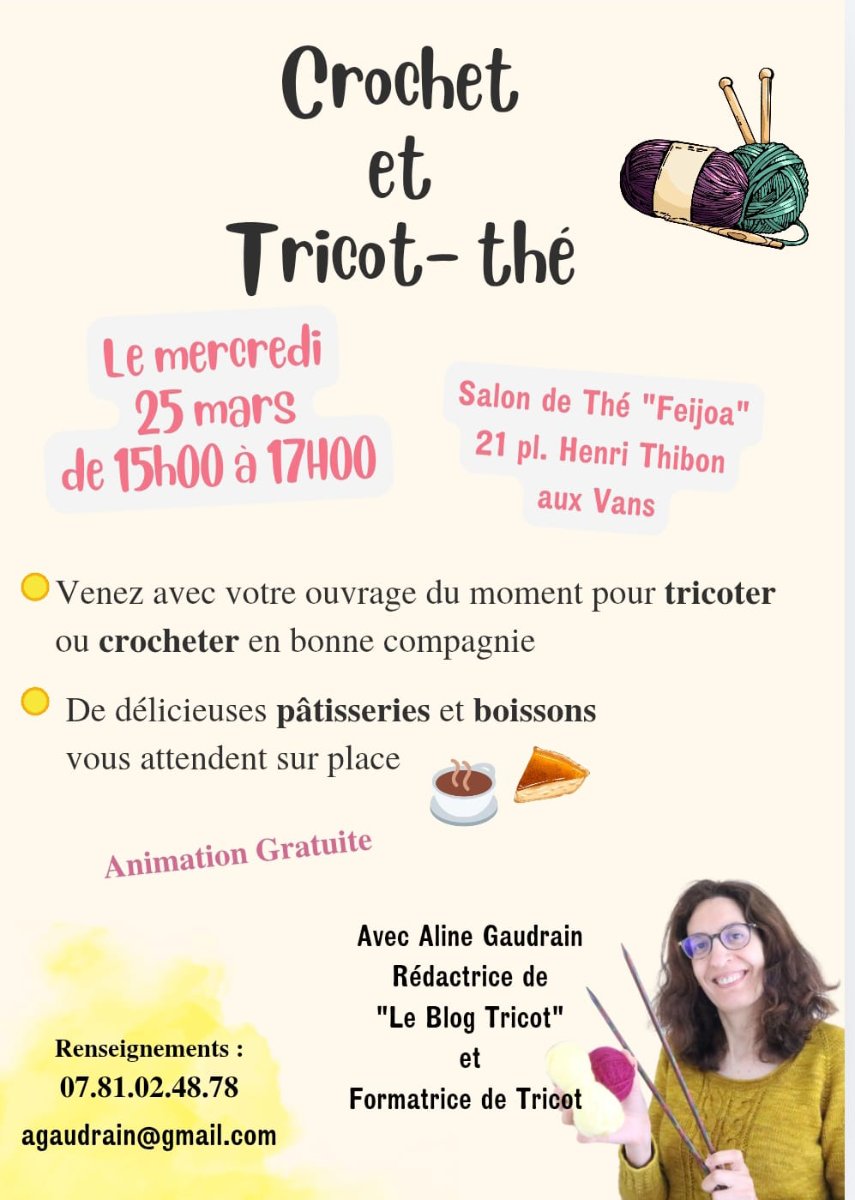 Crochet et Tricot-thé