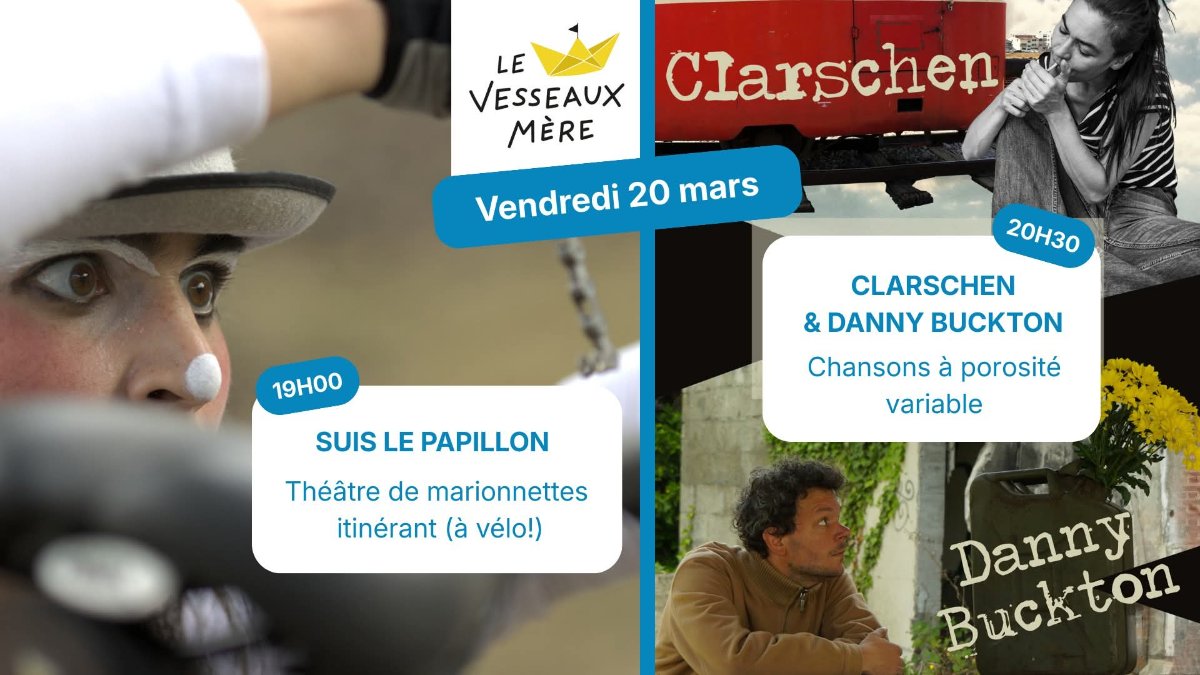 Voyage à vélo, marionnettes et chansons au Vesseaux-Mère