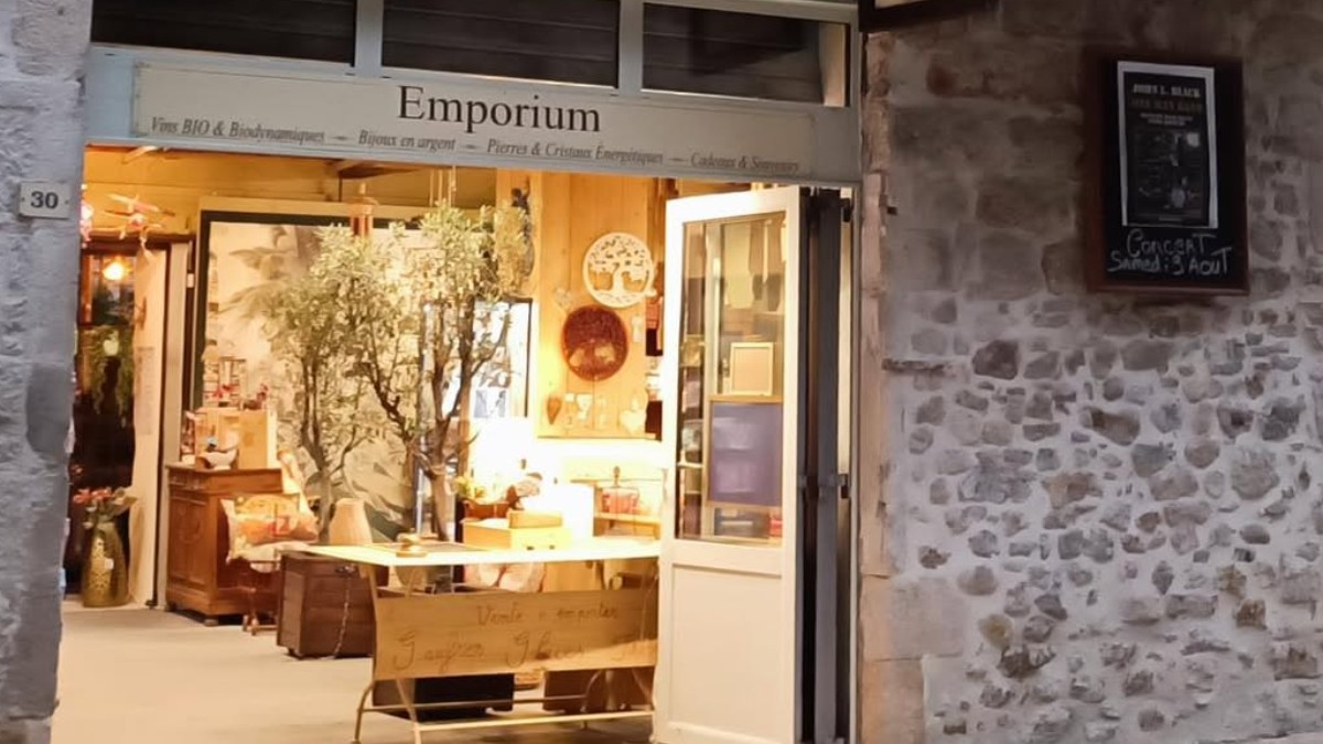 Header de Emporium, salon de thé