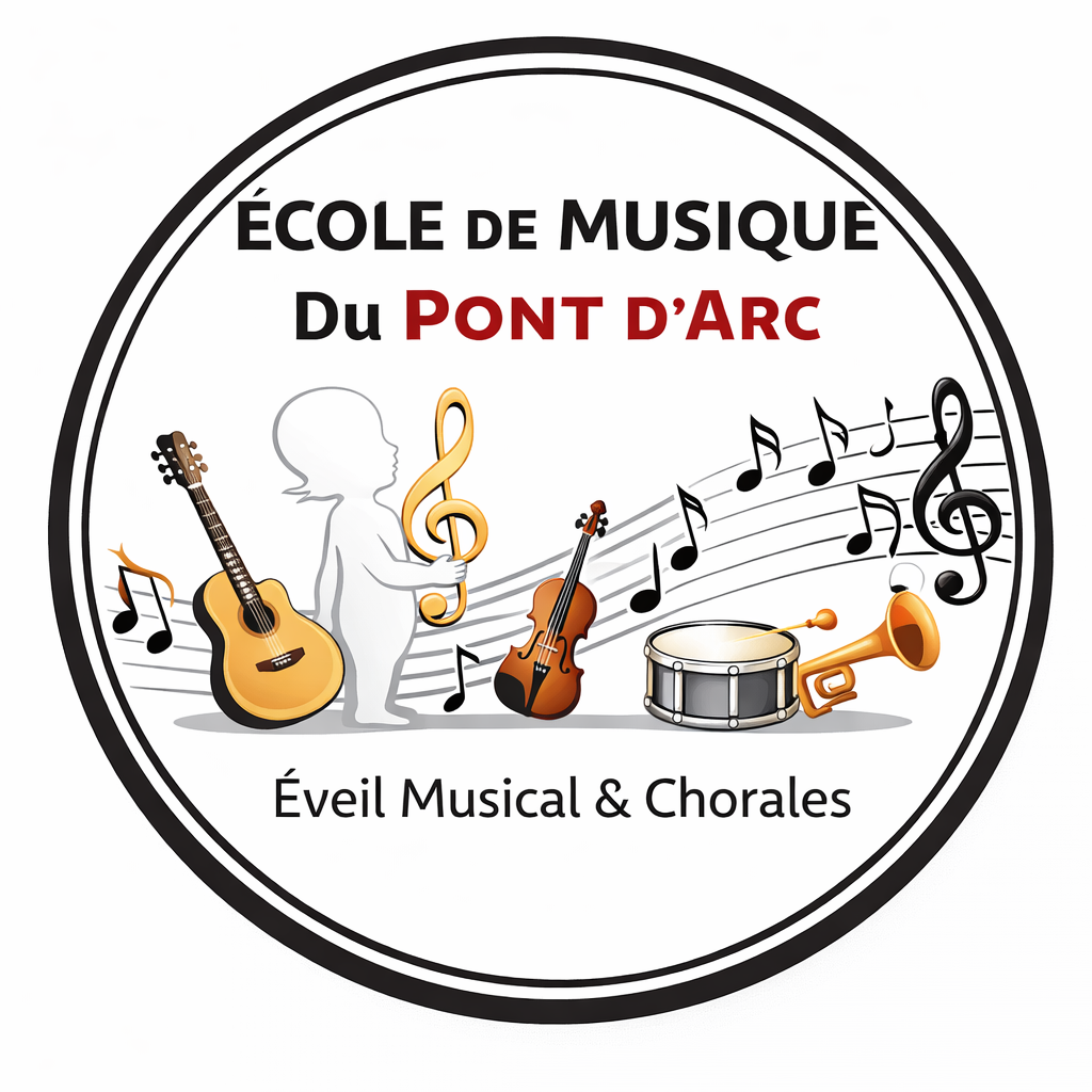 Logo de Ecole de musique intercommunale du Pont-d'Arc