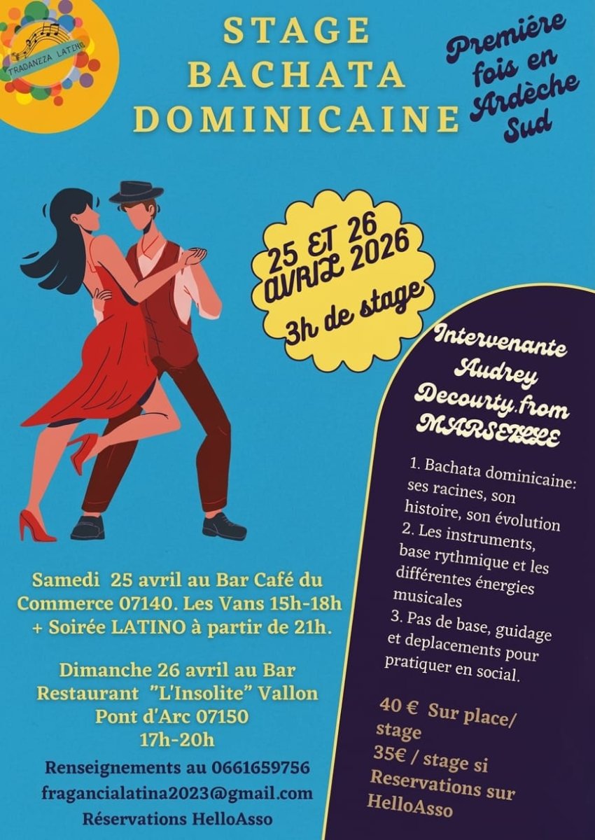Atelier de Bachata Dominicaine