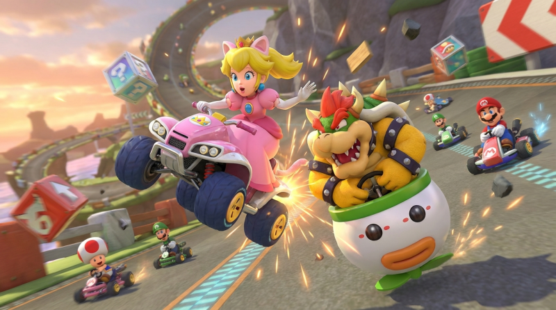 Family Game : Tournoi Mario Kart